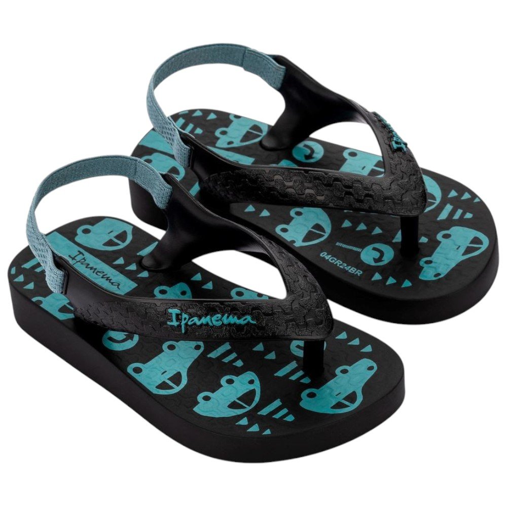 Chinelo Ipanema Classic Baby Menino 27011 Preto 2