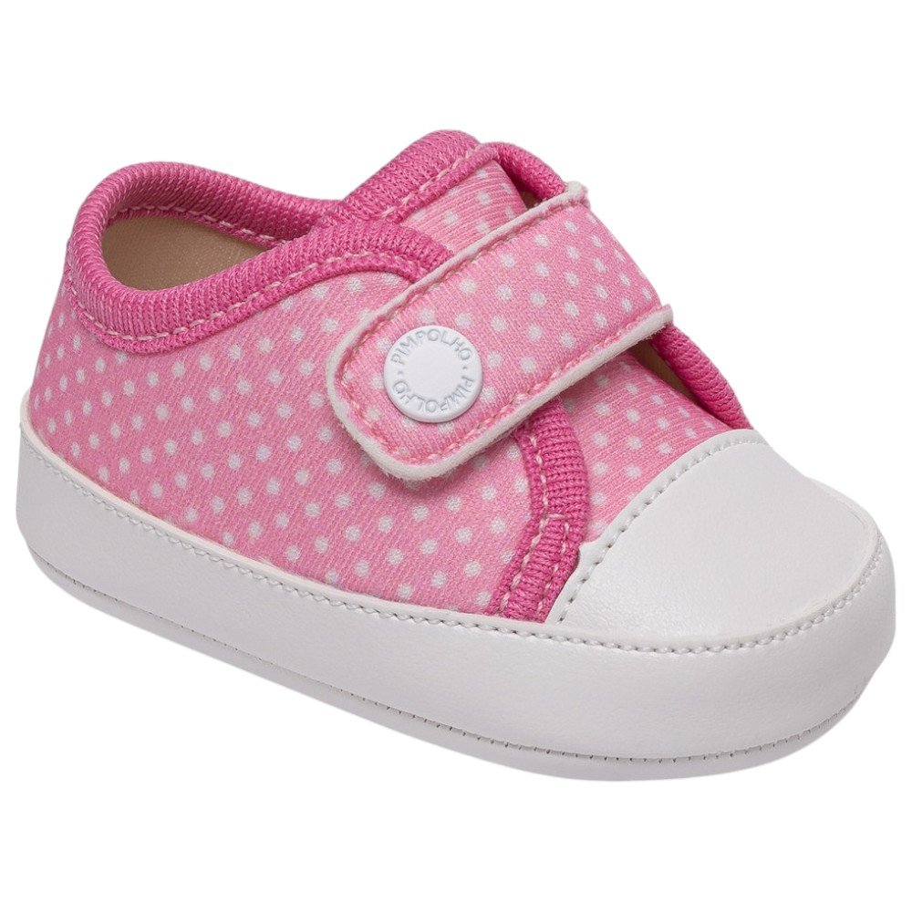 Tênis Jujubinha Infantil Pimpolho Bebê - Rosa Rosa 1