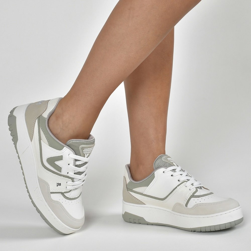 Tênis Casual Via Marte 042-021-22 Feminino - Gelo Gelo 4