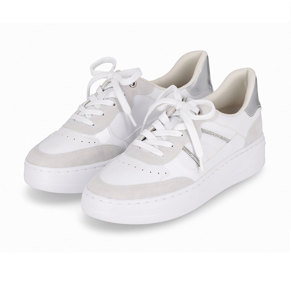 Tênis Casual Piccadilly 910003 Feminino - Branco Branco 2