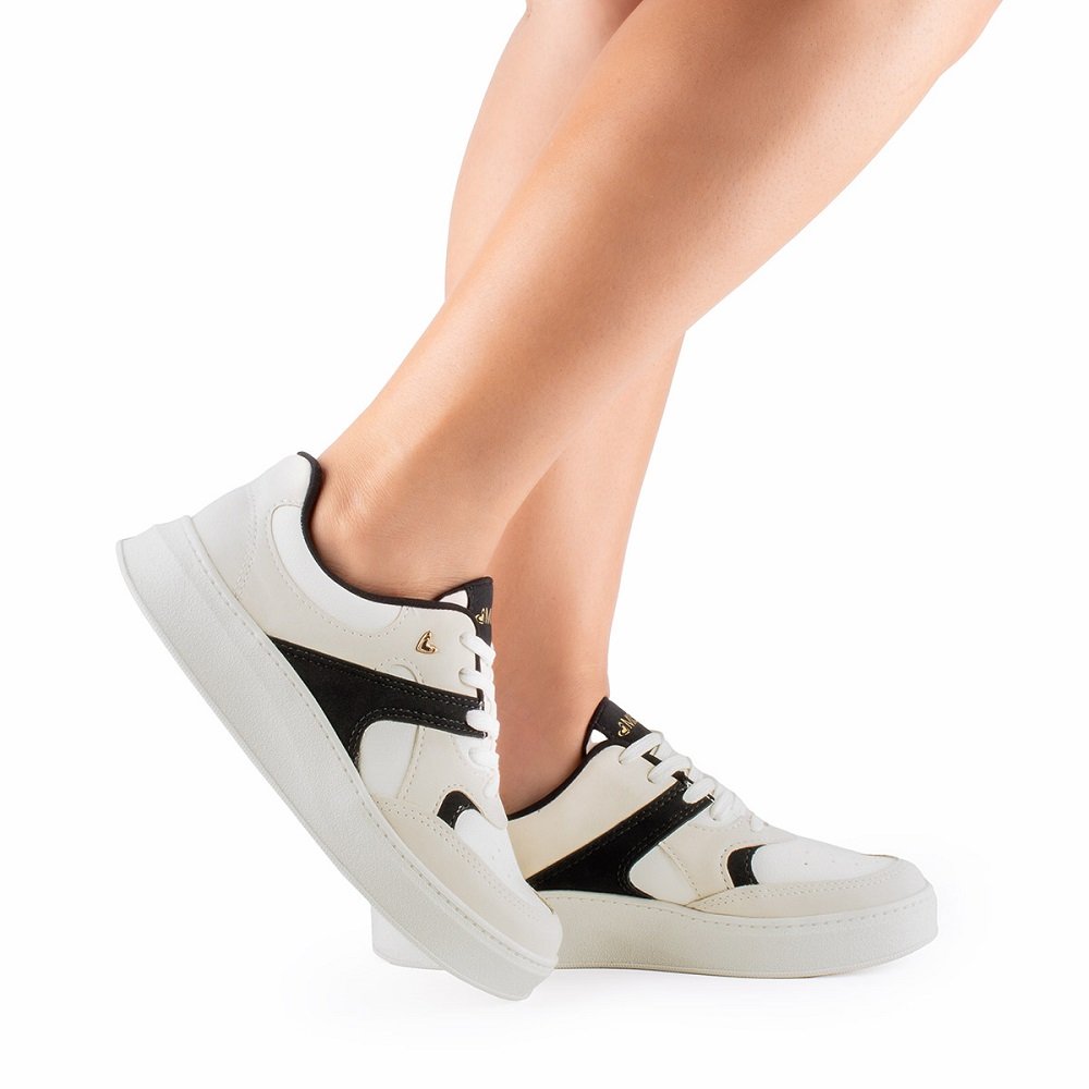 Tênis Casual Flatform Mississipi MC911 Feminino - Gelo Gelo 6