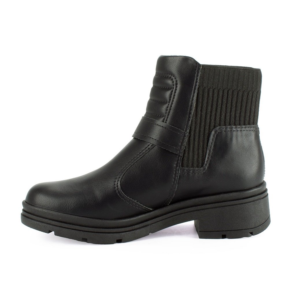 Bota Cano Curto Mississipi ME011 Feminina - Preta Preto 3