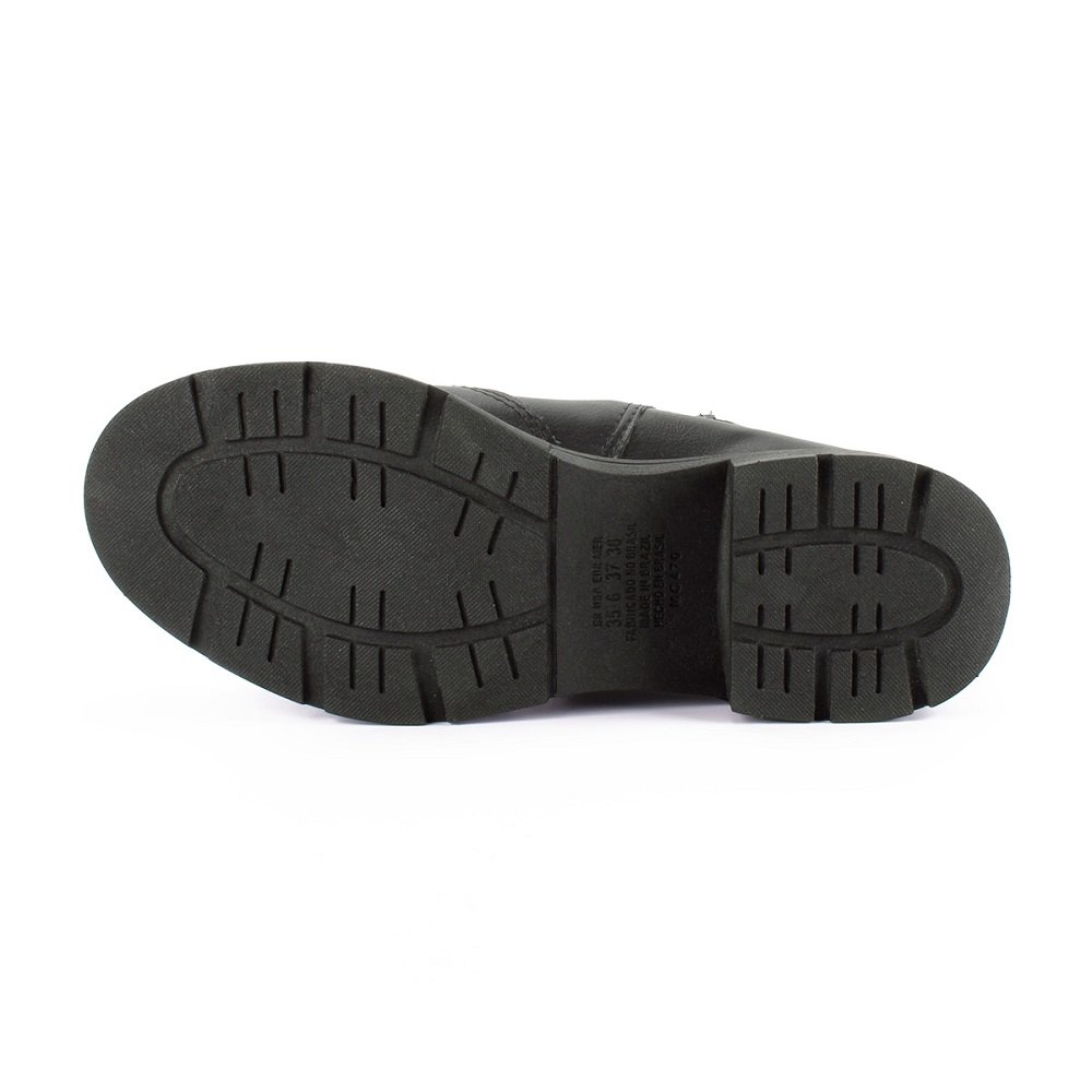Bota Cano Curto Mississipi ME011 Feminina - Preta Preto 4
