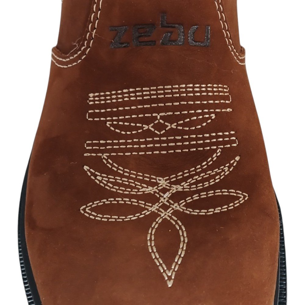 Botina Masculina Zebu 53145 - Marrom Marrom 5