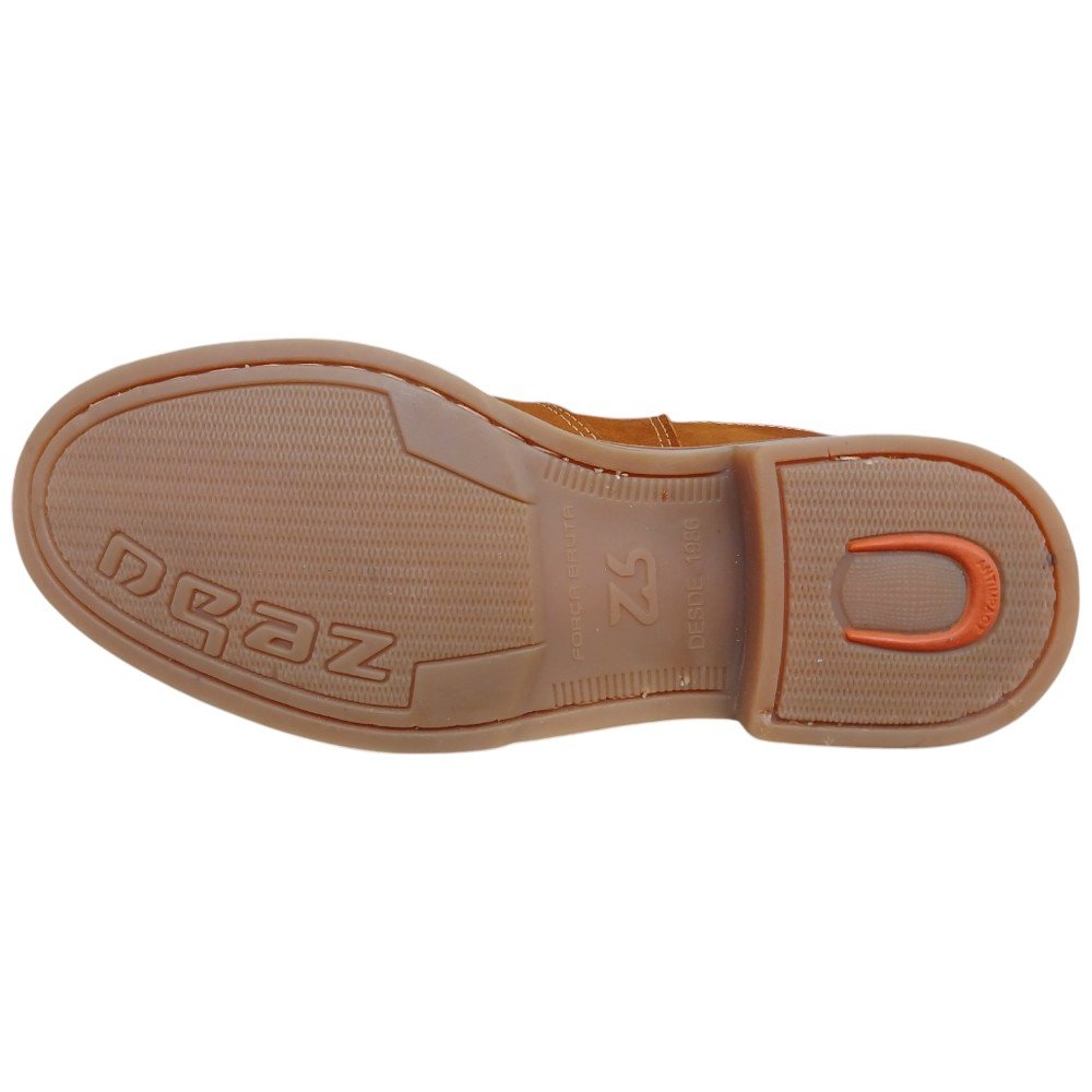 Botina Nobuck Masculina Zebu 52130 - Castor Castor 4
