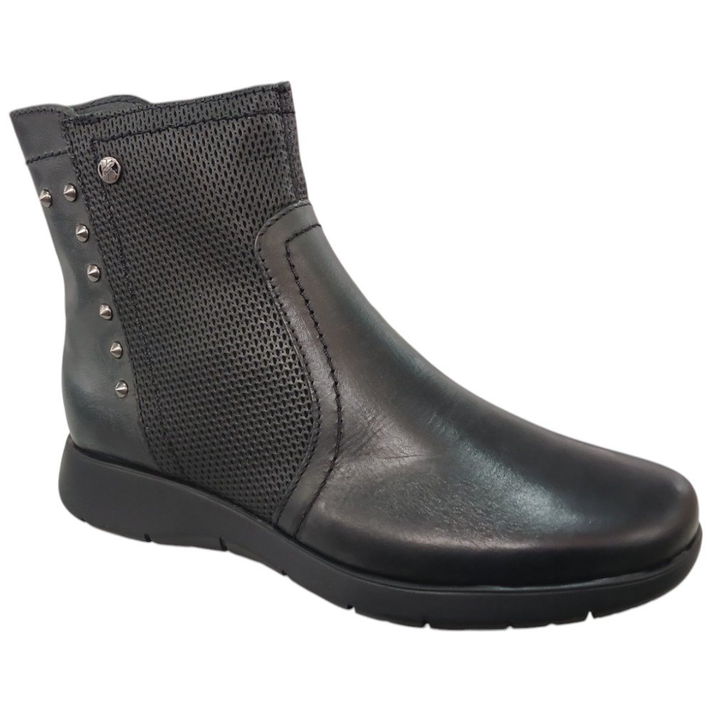 Bota Cano Curto Bottero 361501 Feminina - Preto Preto 3