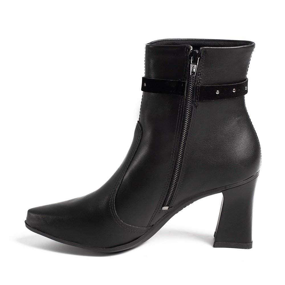 Bota Feminina Cano Curto Mississipi ME561 Preto 3