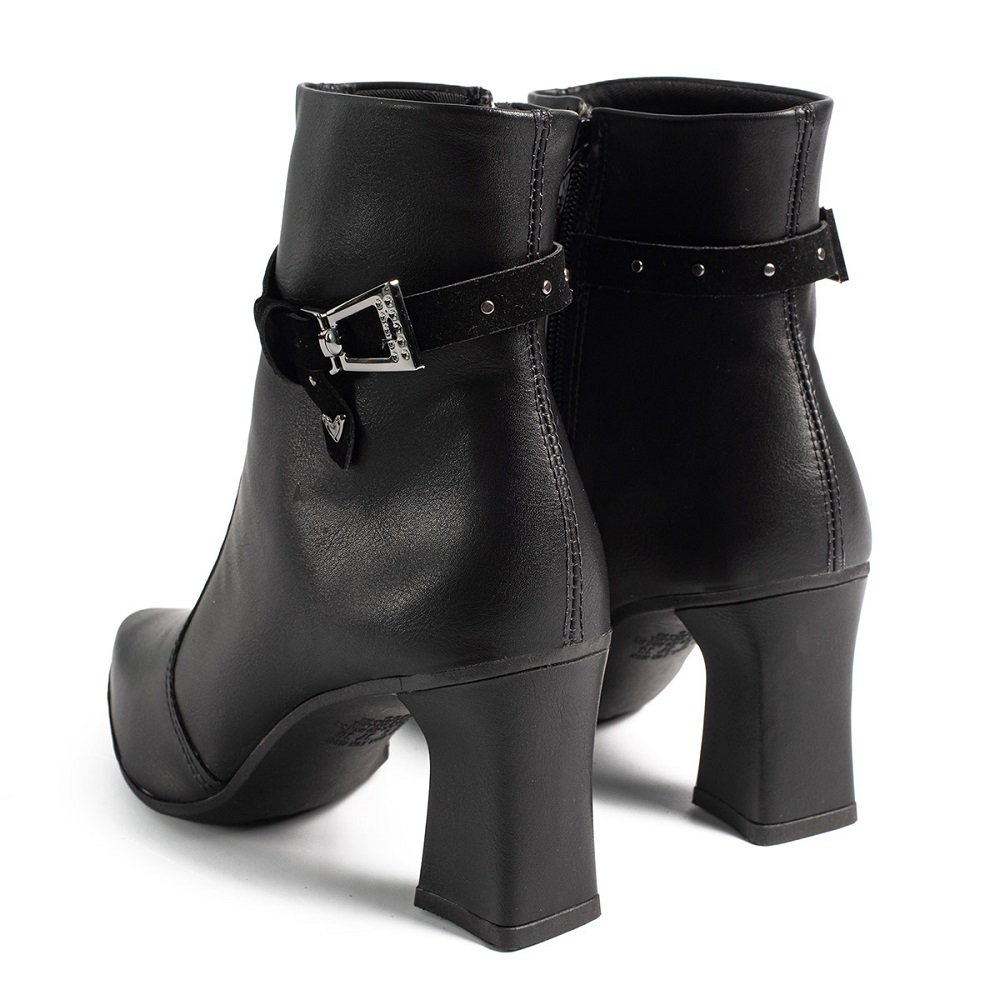 Bota Feminina Cano Curto Mississipi ME561 Preto 5