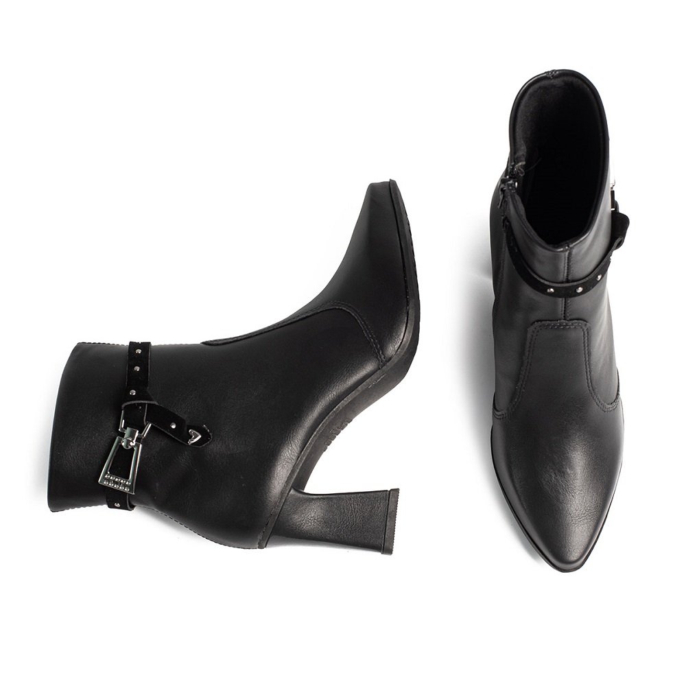 Bota Feminina Cano Curto Mississipi ME561 Preto 6