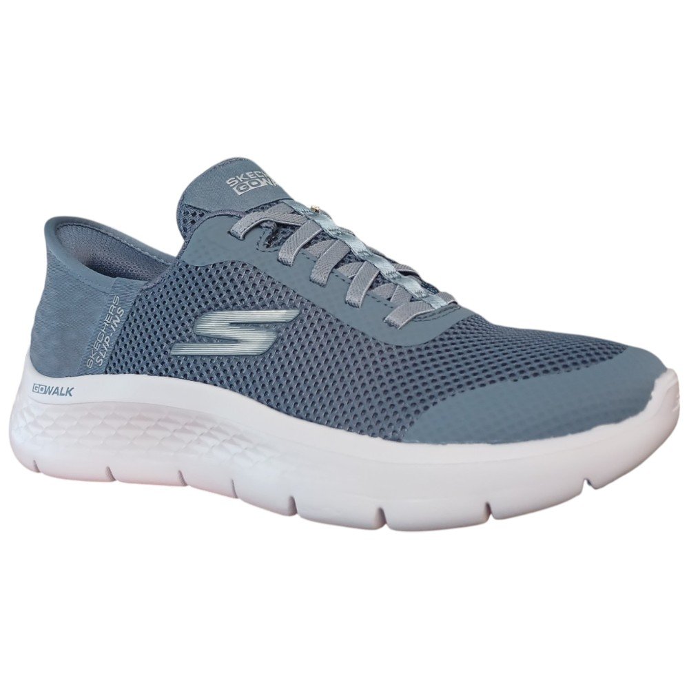 Tênis Skechers Go Walk Flex Feminino - Azul Azul 4