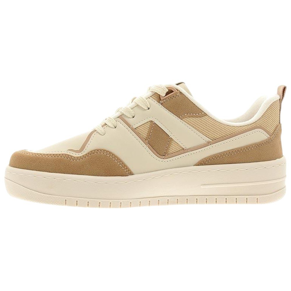 Tênis Casual Vizzano 1389.125 Feminino - Off White Off White/Bege 3