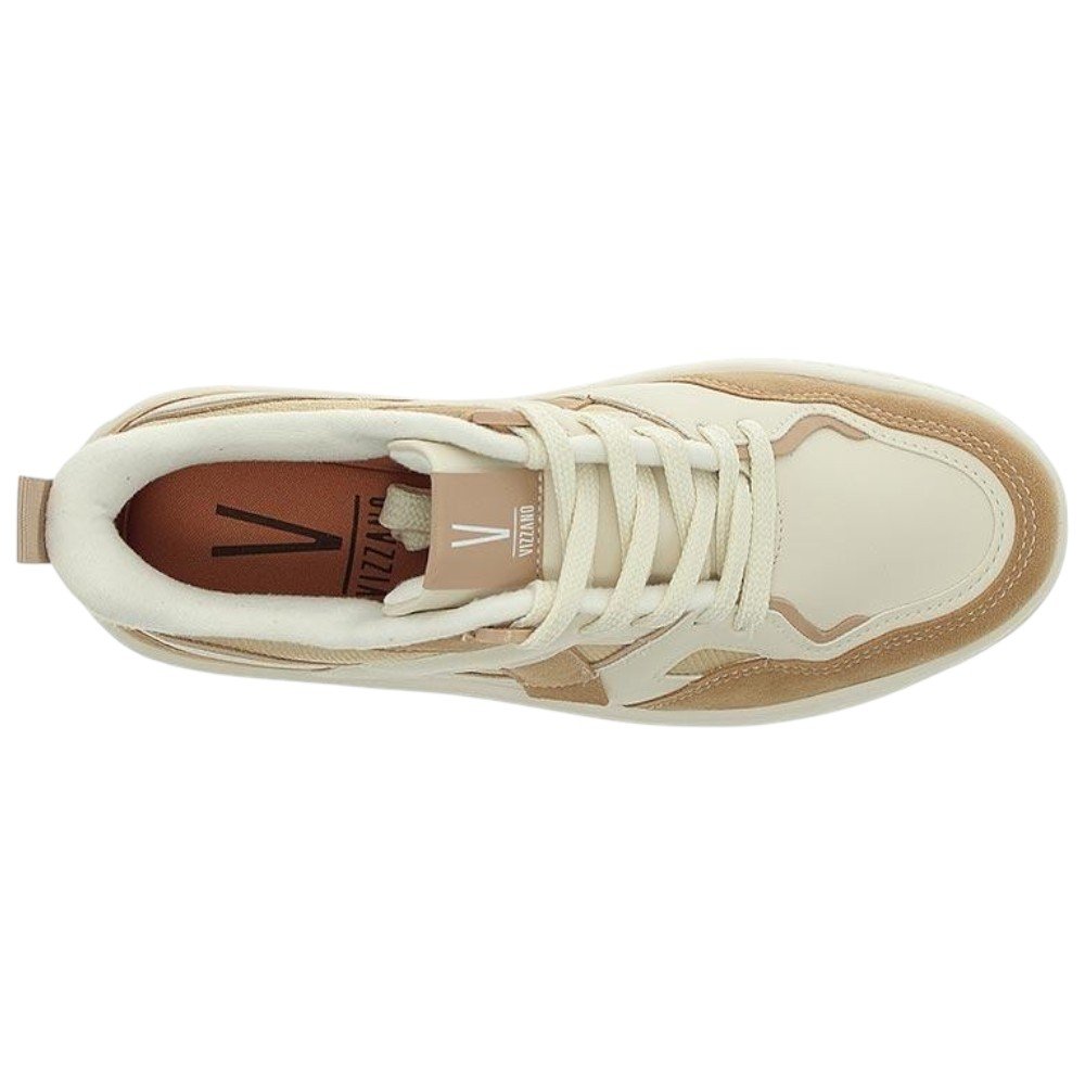 Tênis Casual Vizzano 1389.125 Feminino - Off White Off White/Bege 4