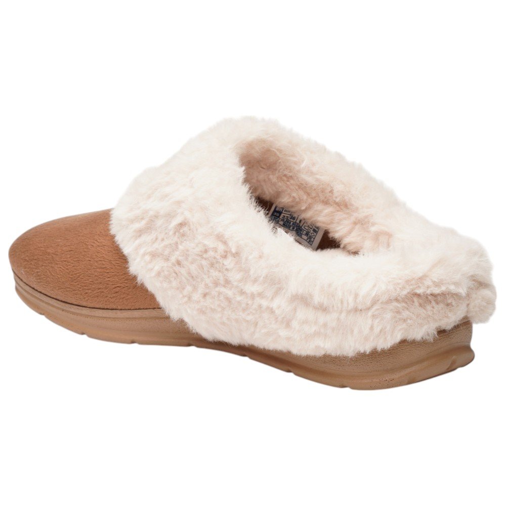 Pantufa Feminina Pegada 266006 Marrom/Bege 3