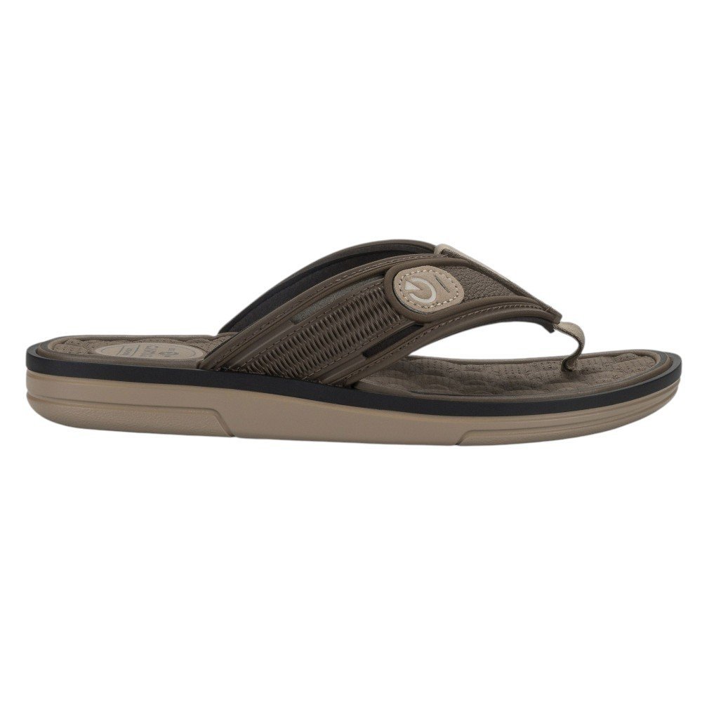 Chinelo Masculino Lyon 4 Grendene 12531 Marrom/Bege 3