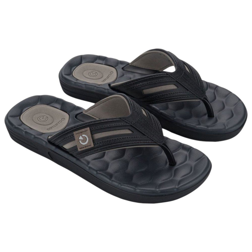 Chinelo Masculino Cartago Egeu 4 Dedo 12530 Preto 2