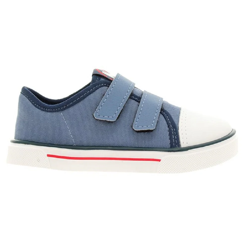 Tênis Casual Infantil Menino Molekinho 2133.684 Azul Claro 2