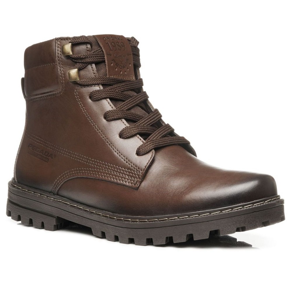 Coturno Pegada 181553 Masculino - Marrom Marrom 2