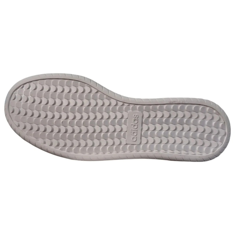 Tênis Casual Adidas Barreda Masculino - Branco/Preto Branco/Preto 4