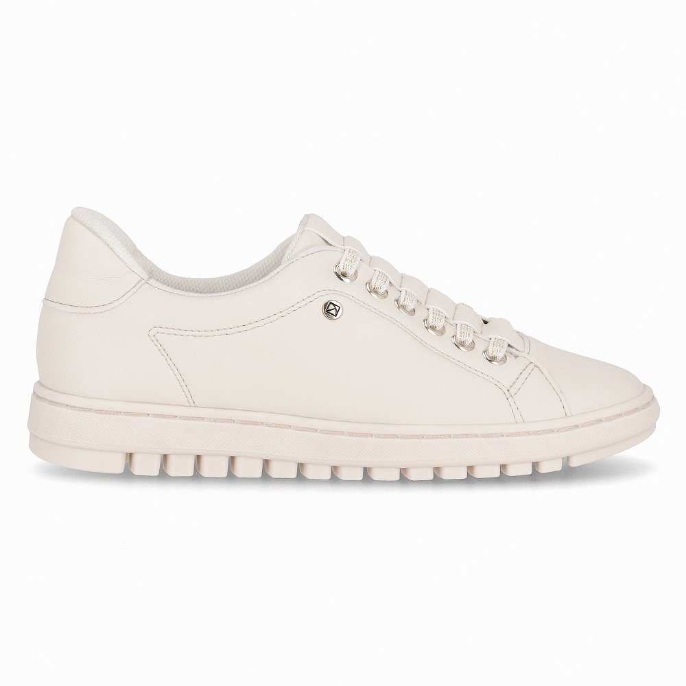 Tênis Casual Piccadilly 937005 Feminino - Off White