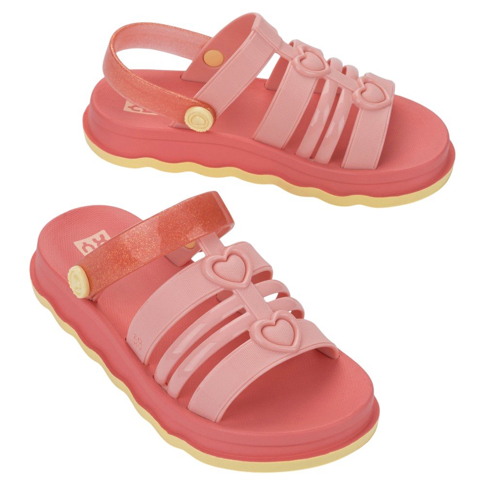 Sandália Infantil Zaxy Zip 19269 - Rosa Rosa 2