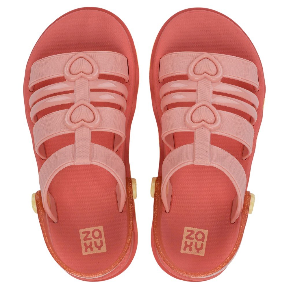 Sandália Infantil Zaxy Zip 19269 - Rosa Rosa 3
