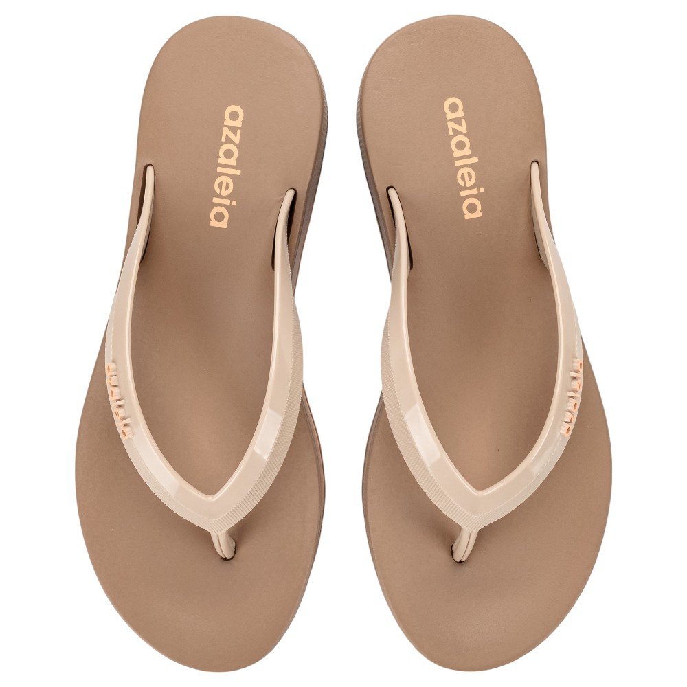 Tamanco Azaleia Fabi Light Line 18908 Feminino - Bege Bege/Marrom 3