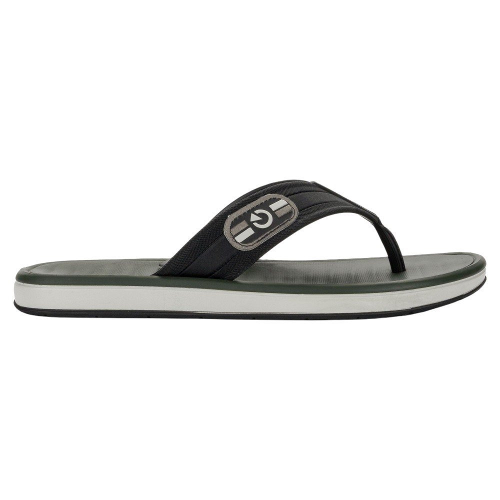 Chinelo Masculino Cartago Paris 2 Dedo 12214 Preto/Verde 3
