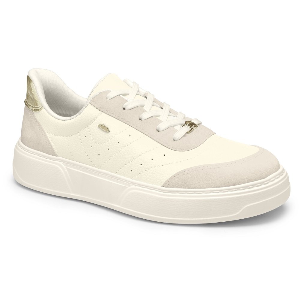 Tênis Casual Feminino Dakota D0202 Feminino - Off White Off White 2