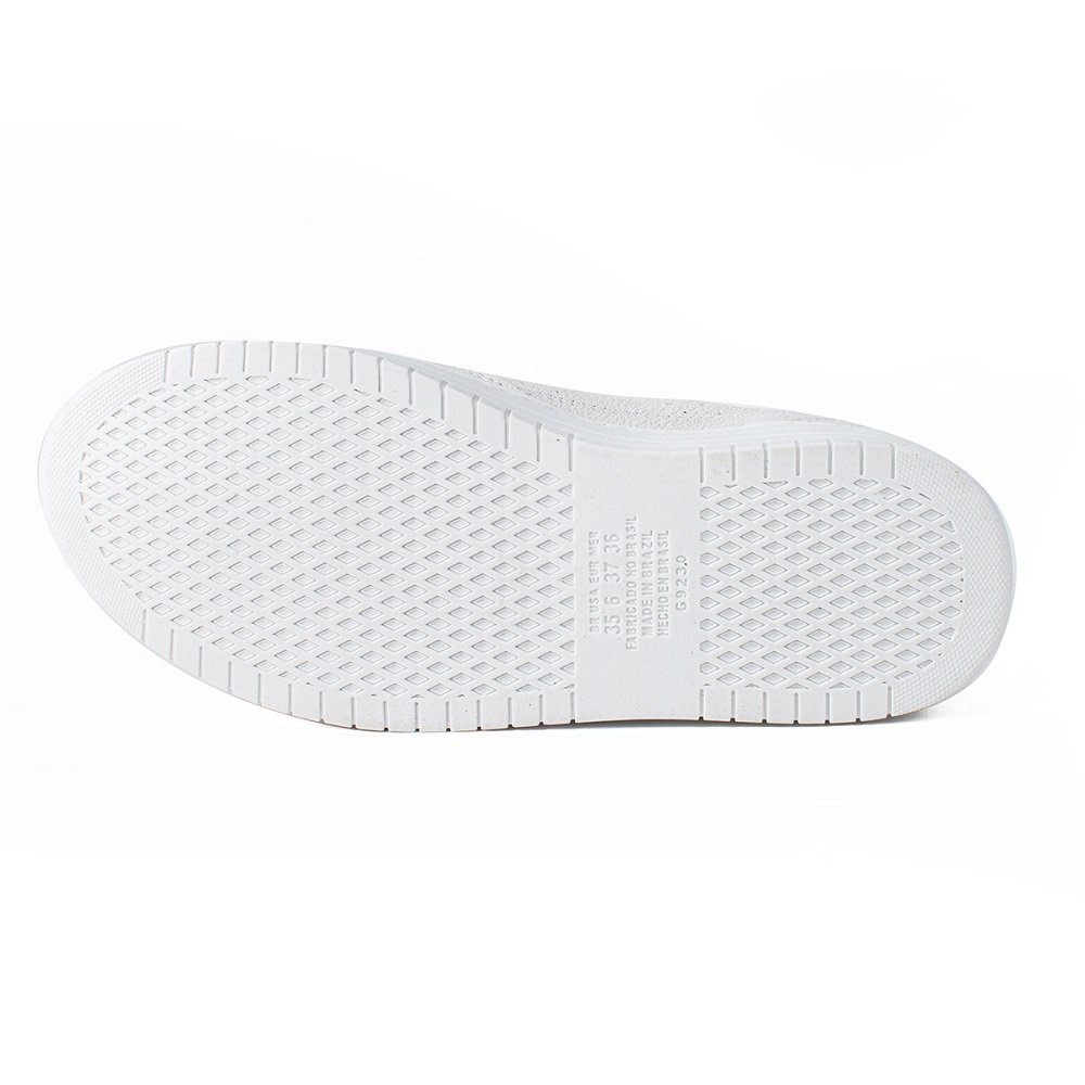 Tênis Casual Dakota G9371 Feminino - Branco Branco 4