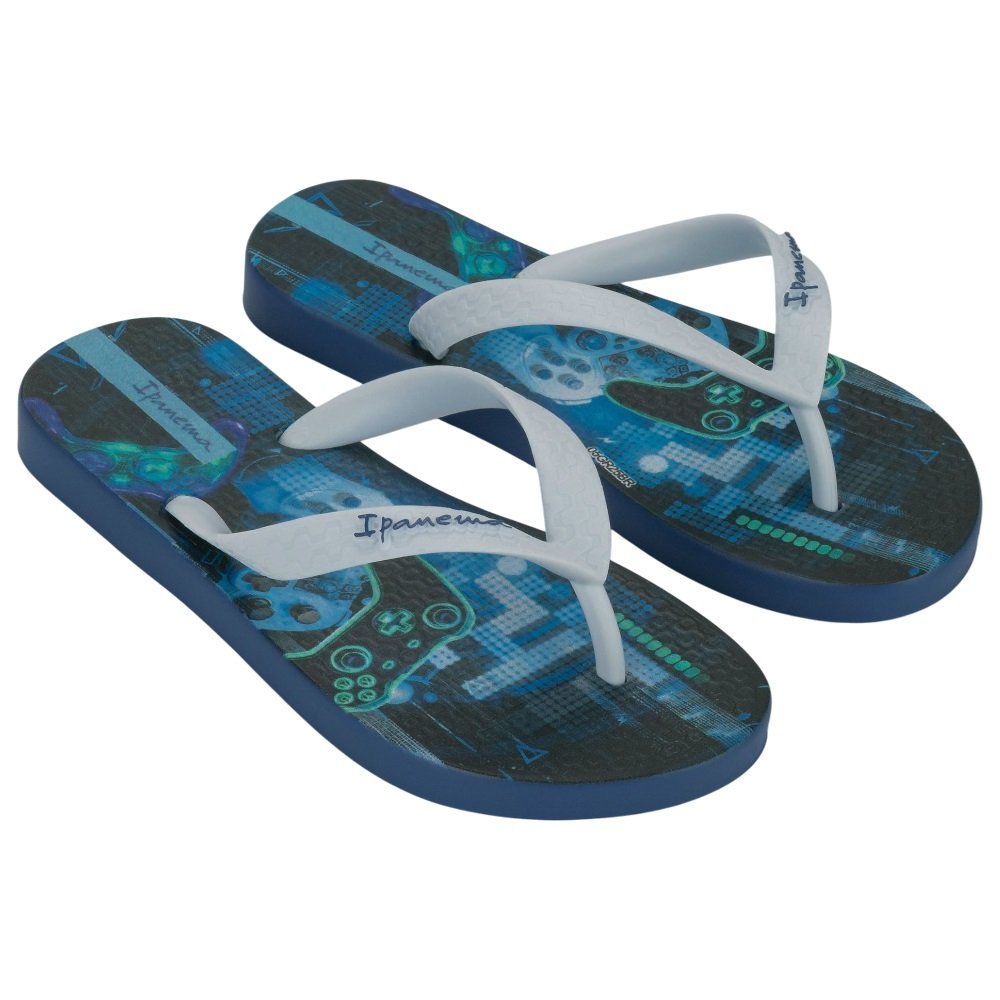 Chinelo Dedo Ipanema Temas Infantil Menino 25479 Branco 2