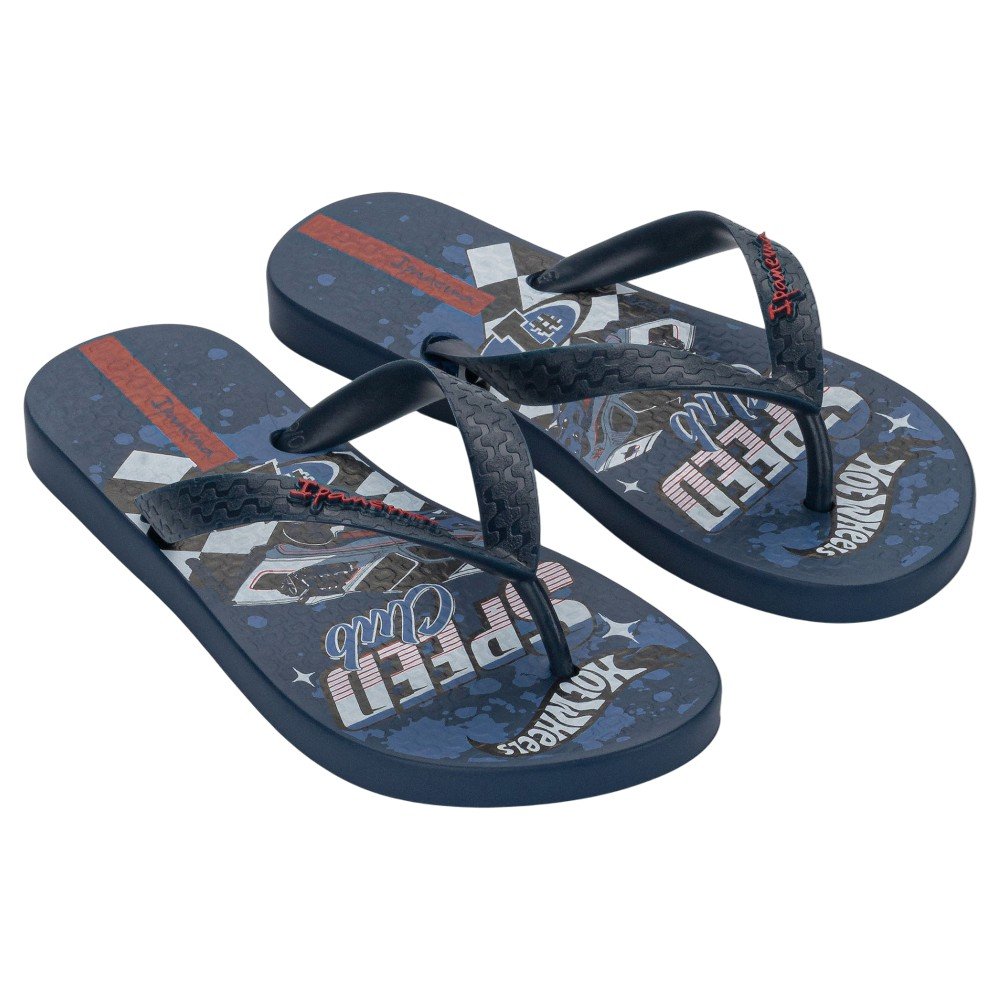 Chinelo Ipanema Hot Wheels Go Infantil 27318 Azul 2
