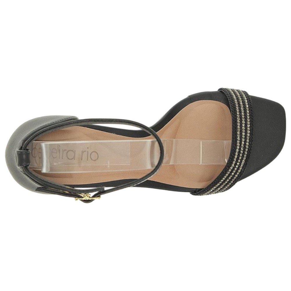 Sandália Feminina Salto Grosso Beira Rio 8436.245 Preto 5