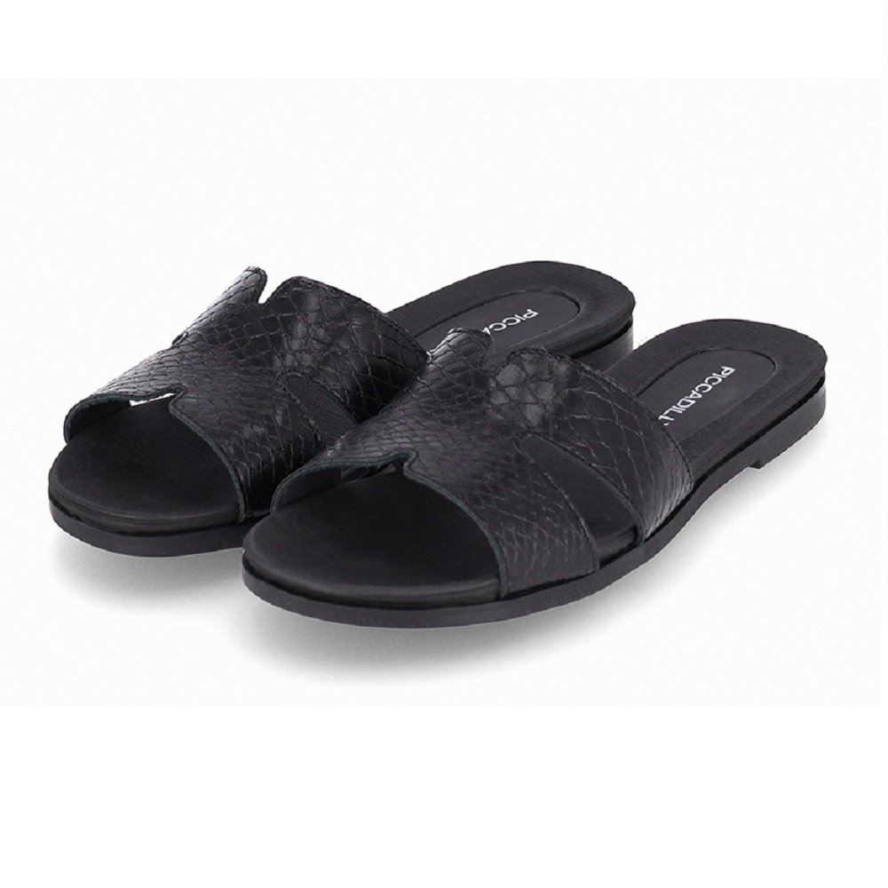 Tamanco Piccadilly 418083 Feminino - Preto Preto 2