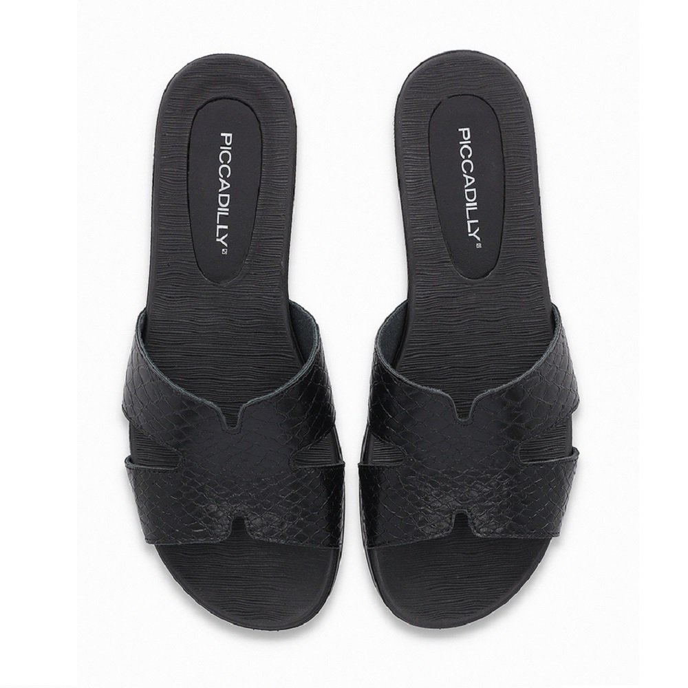 Tamanco Piccadilly 418083 Feminino - Preto Preto 3