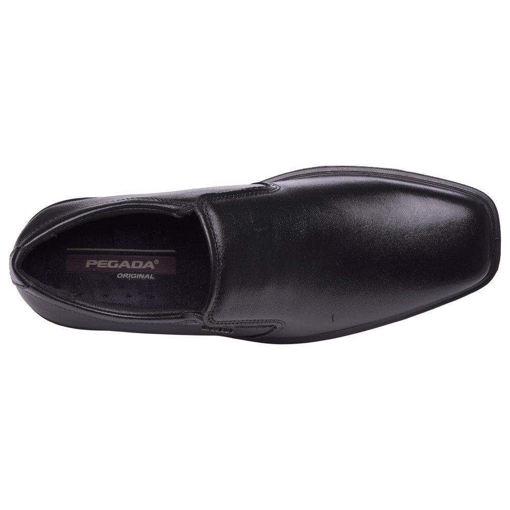 Sapato Social Pegada 124778 Masculino - Preto Preto 3