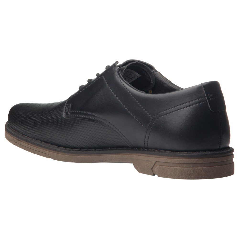 Sapato Social Com Cadarço Pegada PGD 175101 Masculino - Preto Preto 3