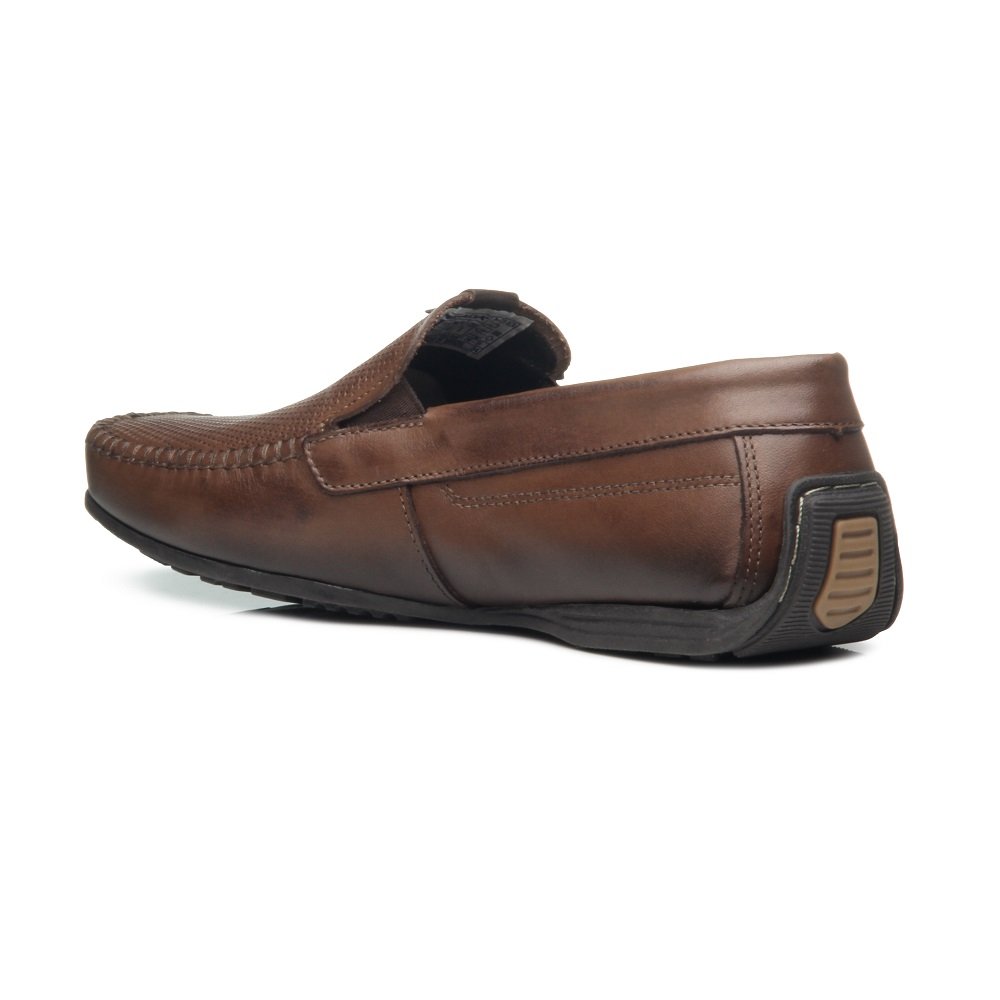 Mocassim Pegada 140741 Masculino - Pinhao Marrom 3