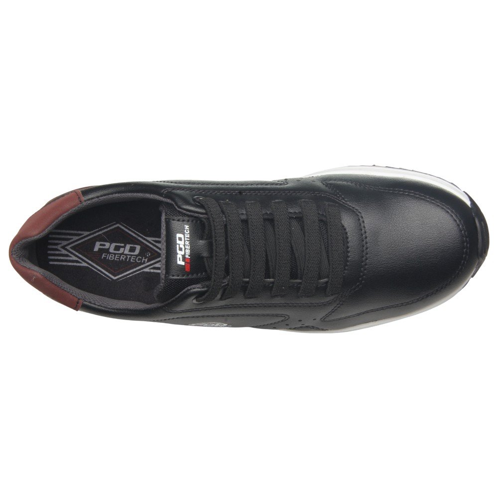 Sapatênis Pegada PGD 171604 Masculino - Preto Preto 4
