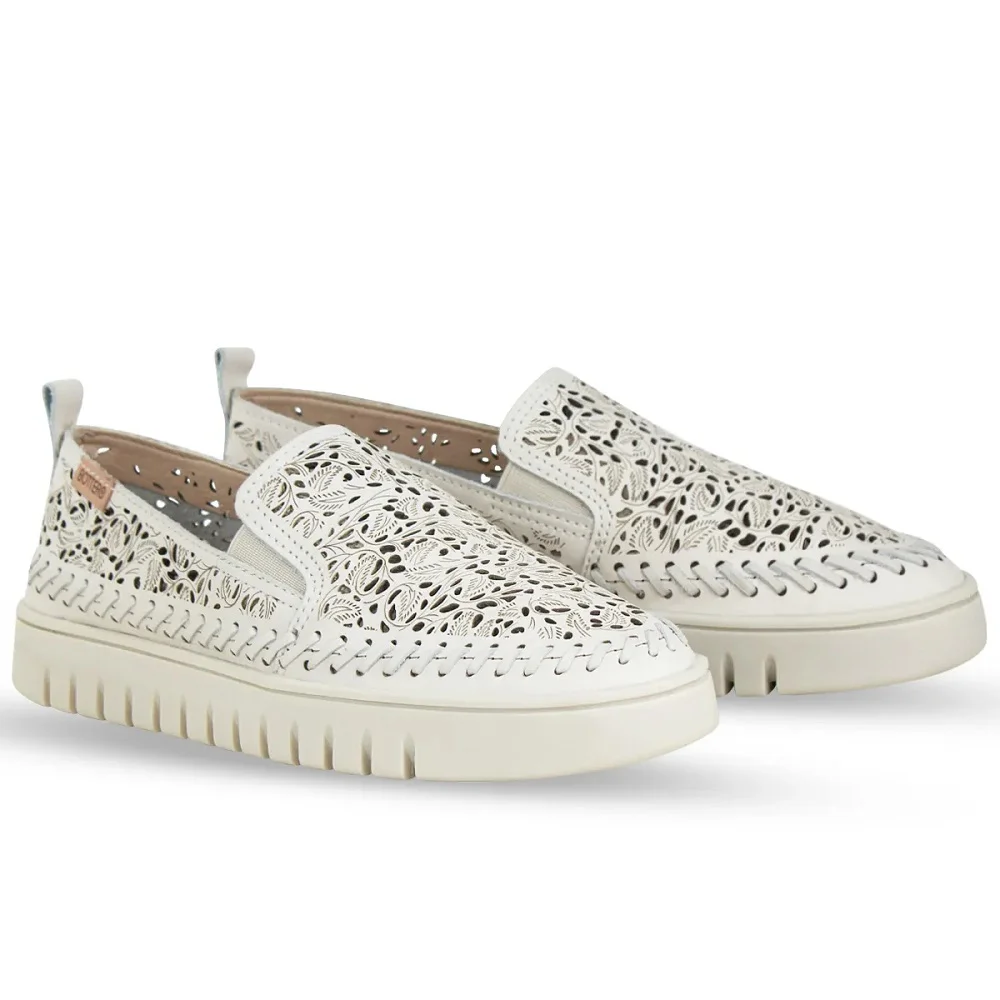 Tênis Casual Bottero 372601 Feminino - Off White Off White 2