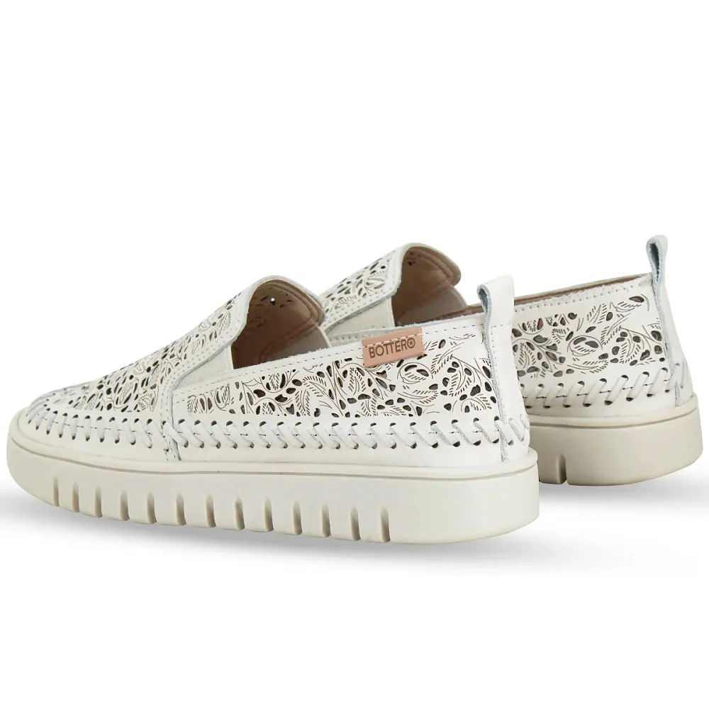 Tênis Casual Bottero 372601 Feminino - Off White Off White 3