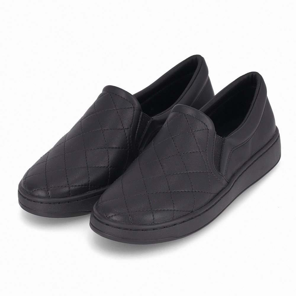 Tênis Casual Piccadilly 985023 Feminino - Preto Preto 4