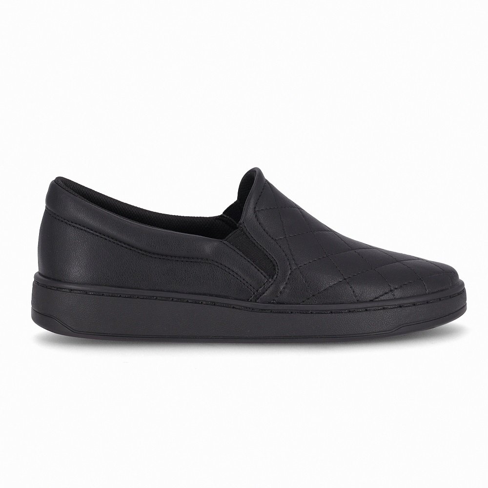 Tênis Casual Piccadilly 985023 Feminino - Preto Preto 1