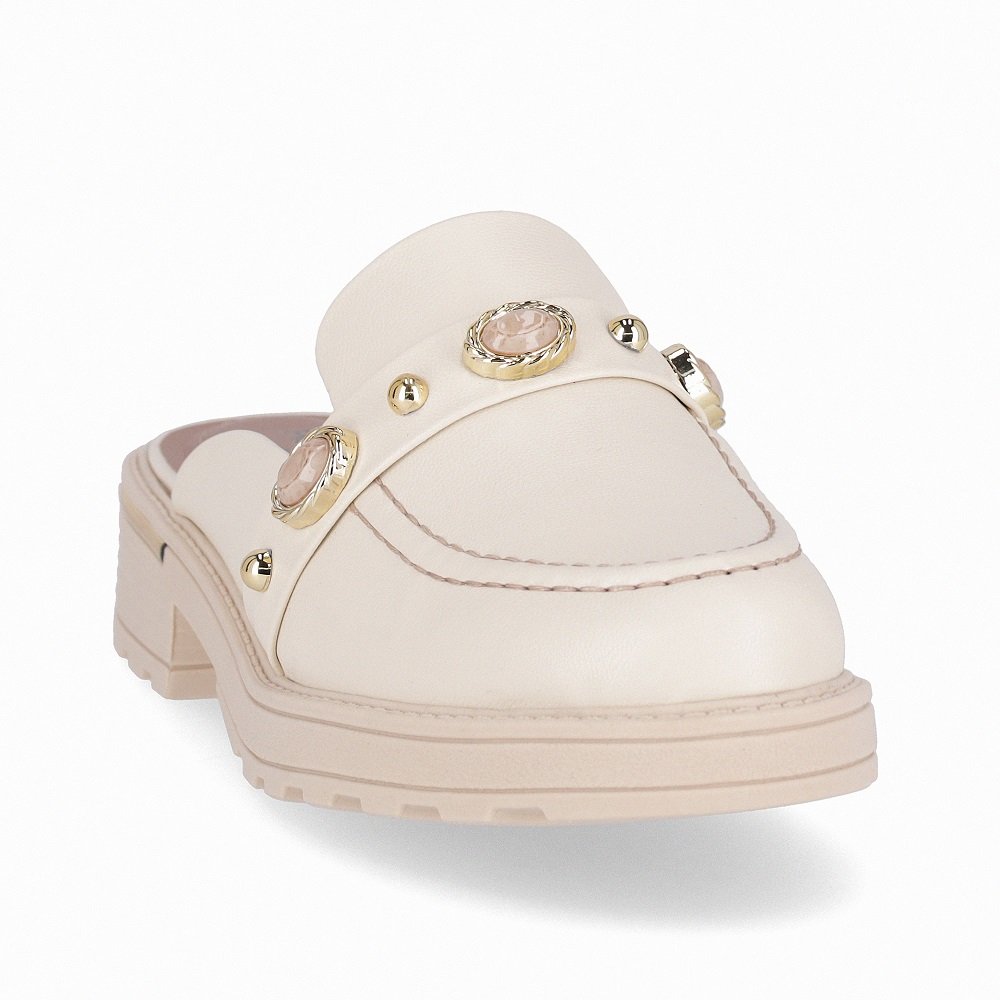 Mule Piccadilly Maxi 735041 Feminino - Off White Off White 4