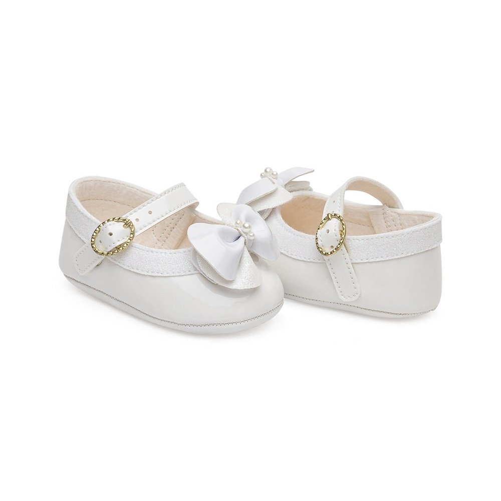 Sapatilha Batizado Pimpolho 0110340C Branca Branco 2