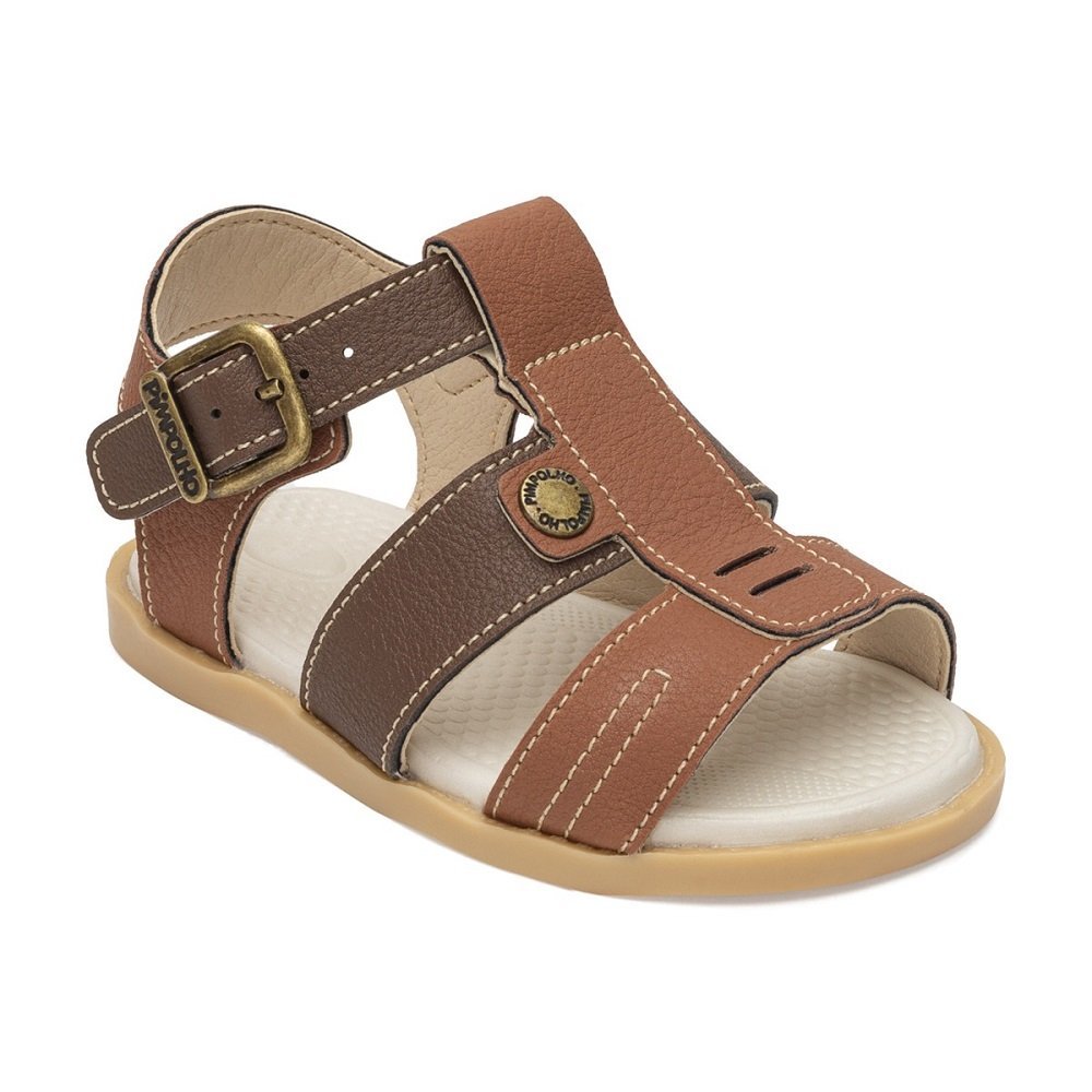 Sandália Infantil Aventura Pimpolho 0120534C Marrom