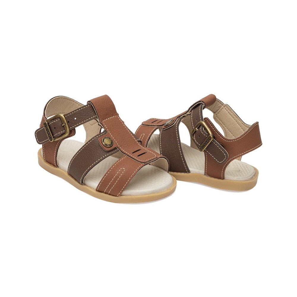 Sandália Infantil Aventura Pimpolho 0120534C Marrom Marrom 2