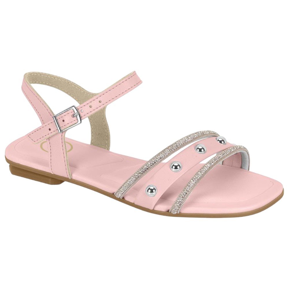 Sandália Infantil Menina Molekinha 2354.118 - Rosa