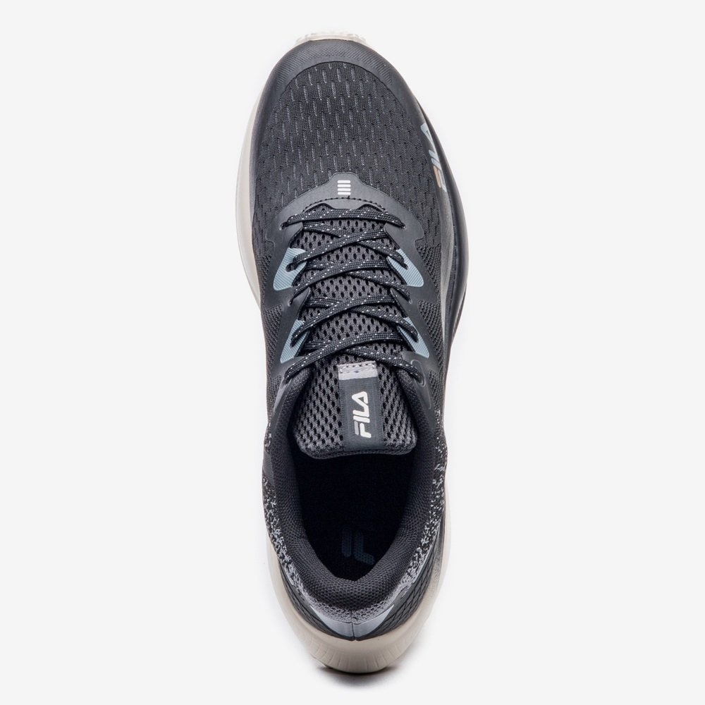 Tênis Masculino Fila Spritz Preto/Grafite/Dourado Preto 4