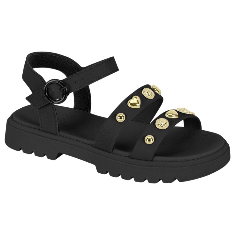 Sandália Infantil Molekinha 2344.142 Preta