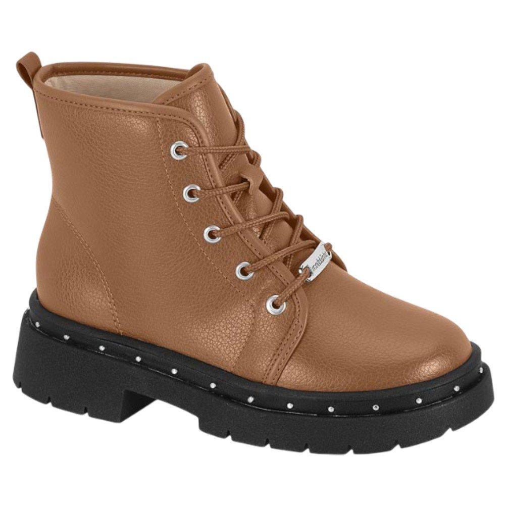 Coturno Infantil Menina Molekinha 2182.300 Caramelo